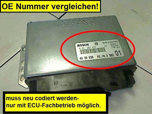 Foto: EINSPRITZSTEUERGERÄT eines Saab 900 2.0i