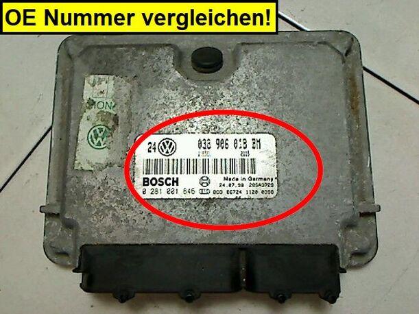 Foto: EINSPRITZSTEUERGERÄT eines VW Golf 1.9 TDI