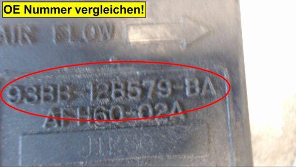 Foto: LUFTMASSENMESSER eines Ford Scorpio Turnier