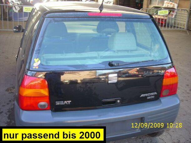 Foto: HECKKLAPPE / HECKDECKEL eines Seat Arosa 1.7 SDI Classic