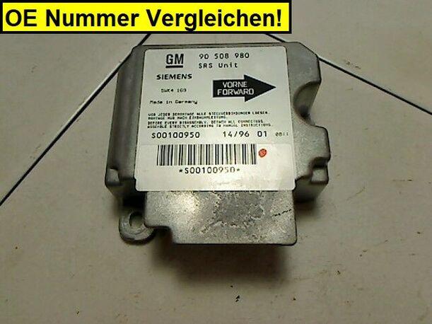 Foto: AIRBAGSTEUERGERÄT eines Opel Vectra 1.6