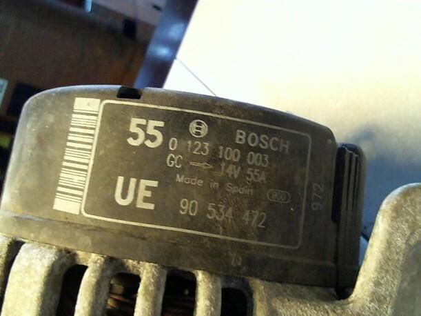 Foto: LICHTMASCHINE eines Opel Corsa 16V