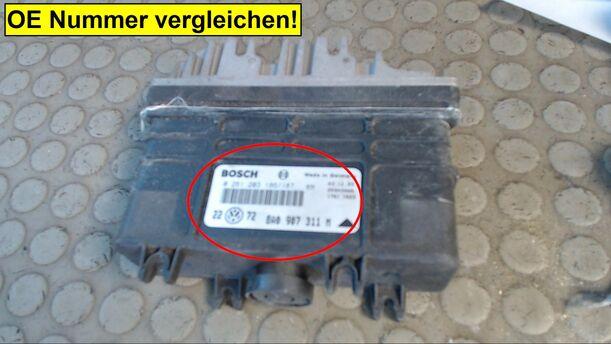 Foto: EINSPRITZSTEUERGERÄT eines VW Golf 1.8 CLX
