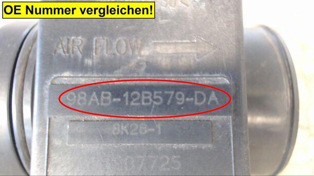 Foto: LUFTMASSENMESSER eines Ford Focus