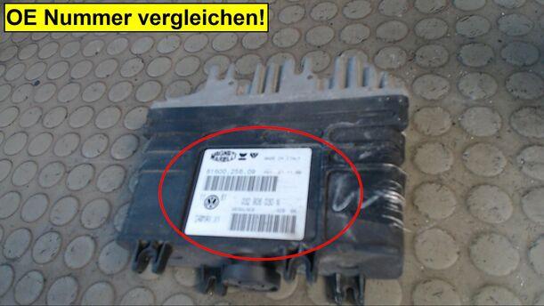 Foto: EINSPRITZSTEUERGERÄT eines VW Golf 1.6 CLX