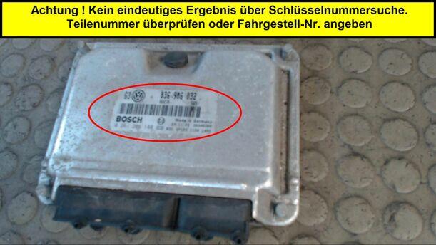 Foto: EINSPRITZSTEUERGERÄT eines VW Golf 1.4