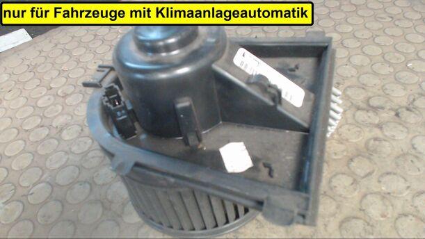 Foto: HEIZUNGSGEBLÄSE eines Audi A3 1.6