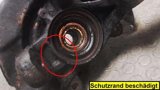 Foto: ACHSSCHENKEL VORNE LINKS eines Toyota Corolla 1.4 CLX