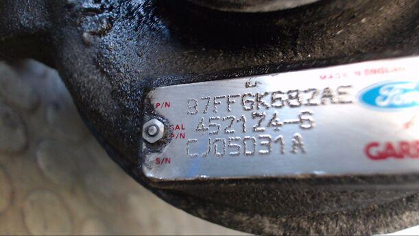Foto: TURBOLADER eines Ford Mondeo Turnier TD