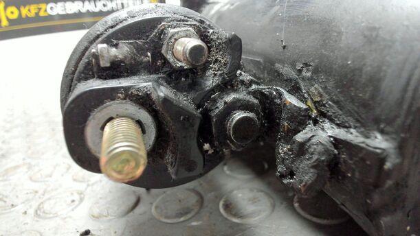 Foto: ANLASSER / STARTER ( SCHALTGETRIEBE ) eines Ford Sierra CLX