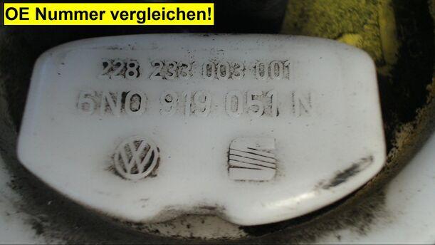 Foto: KRAFTSTOFFPUMPE / BENZINPUMPE eines VW Polo CLX