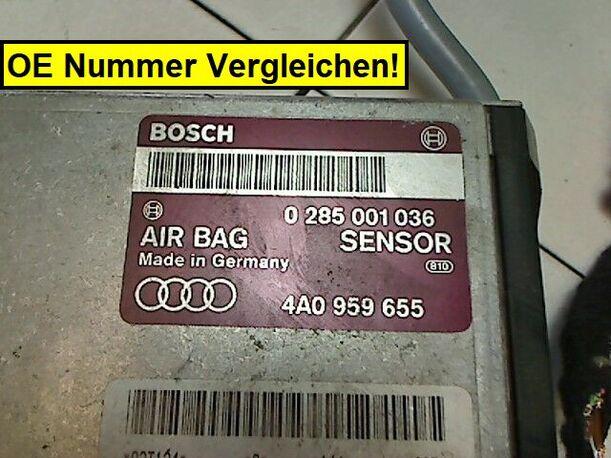 Foto: AIRBAGSTEUERGERÄT eines Audi V8 Combispace