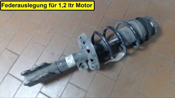 Foto: FEDERBEIN VORN LINKS eines Opel Astra 1.2