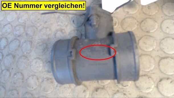 Foto: LUFTMASSENMESSER BOSCH eines Opel Astra 1.2