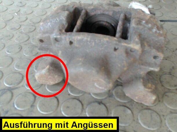 Foto: BREMSSATTEL HINTEN RECHTS eines Opel Vectra 1.8 Caravan CLX