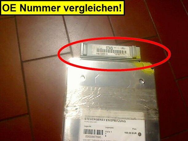 Foto: EINSPRITZSTEUERGERÄT eines Ford Escort Turnier 16V