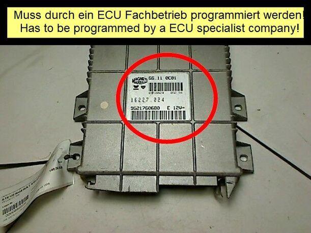 Foto: EINSPRITZSTEUERGERÄT eines Peugeot 306