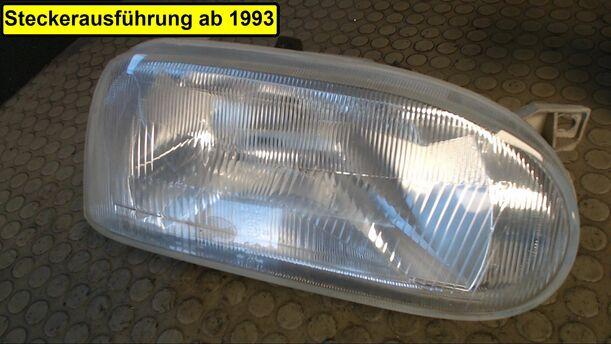 Foto: SCHEINWERFER RECHTS eines VW Golf 1.8