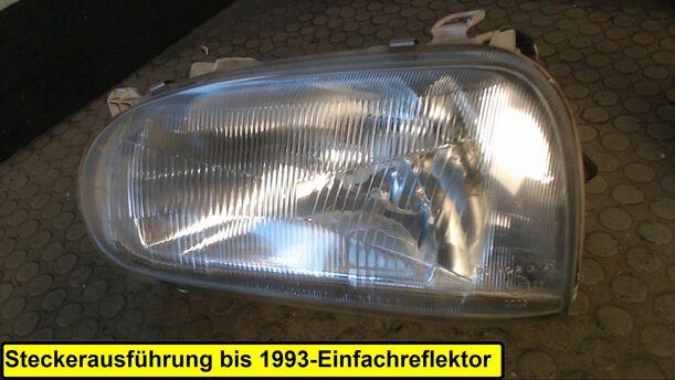 Foto: SCHEINWERFER LINKS eines VW Golf 1.4