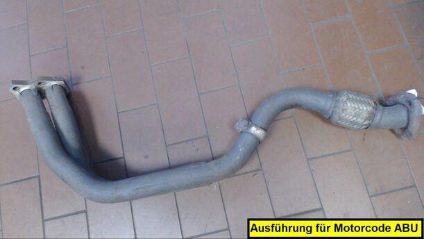 Foto: AUSPUFFROHR VORN eines VW Golf 1.6 GLS Komfort