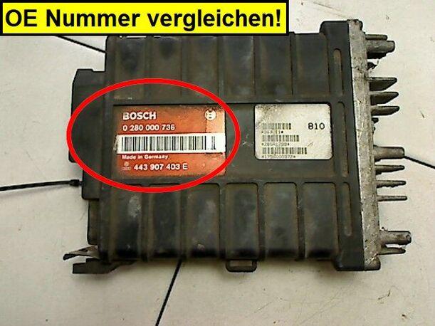 Foto: EINSPRITZSTEUERGERÄT eines Opel Frontera 2.8 TDI Combispace