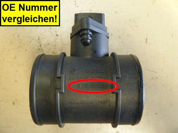 Foto: LUFTMASSENMESSER BOSCH eines Opel Vectra 2.0 DTI