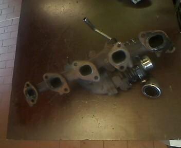 Foto: TURBOLADER eines Opel Vectra 2.0 DTI
