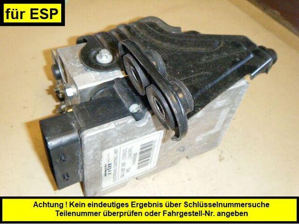 Foto: HAUPTBREMSAGGREGAT ABS eines Opel Vectra GTS 2.2 DTI Selection