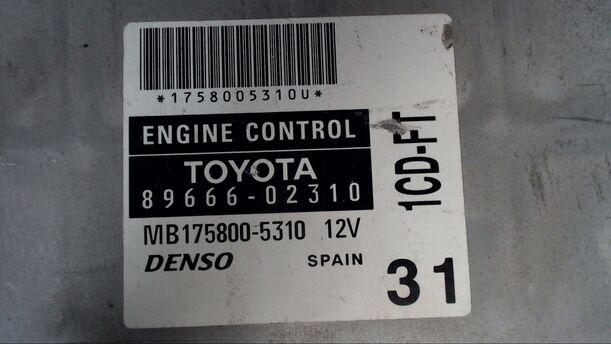 Foto: EINSPRITZSTEUERGERÄT eines Toyota Corolla 2.0 D-4D Selection