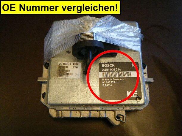 Foto: EINSPRITZSTEUERGERÄT eines Opel Omega Caravan 2.5 TD Selection
