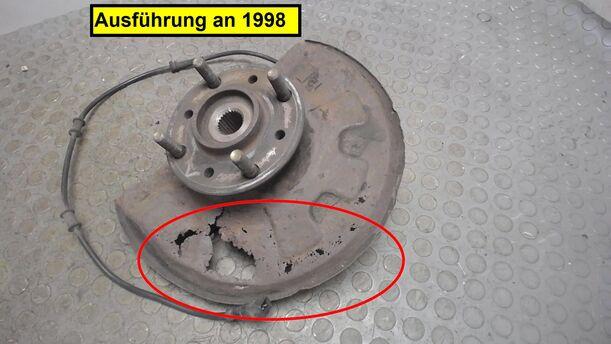 Foto: ACHSSCHENKEL VORNE LINKS (ROST eines Volvo V40 1.9 D Exclusive