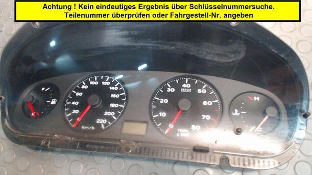 Foto: TACHOEINHEIT eines Fiat Bravo 80 16V SE