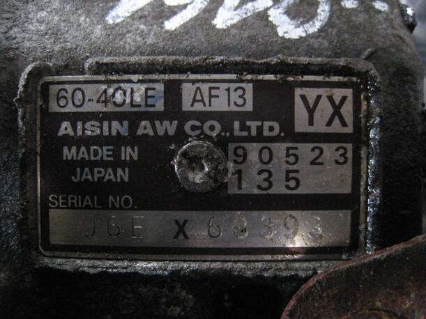 Foto: AUTOMATIK-GETRIEBE eines Opel Astra SE