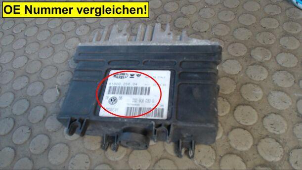 Foto: EINSPRITZSTEUERGERÄT eines VW Golf 1.6 SE