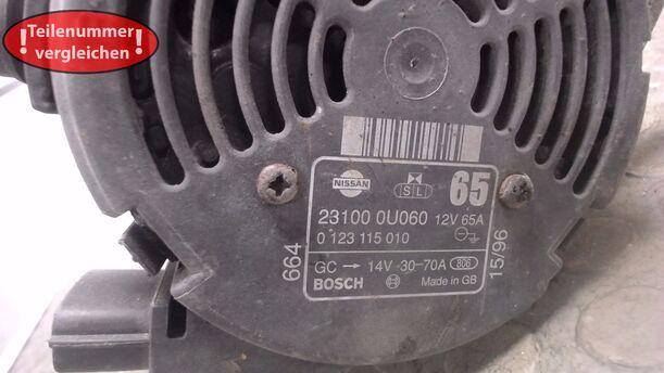 Foto: LICHTMASCHINE BOSCH eines Nissan Micra 1.0