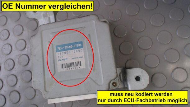 Foto: EINSPRITZSTEUERGERÄT eines Daihatsu Sirion