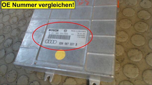 Foto: EINSPRITZSTEUERGERÄT eines Audi A4 1.6