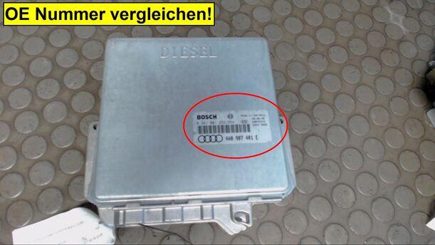 Foto: EINSPRITZSTEUERGERÄT eines Audi A6 2.5 TDI