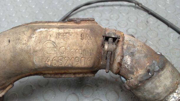 Foto: AUSPUFFROHR VORN eines Fiat Seicento 0.9 CLD