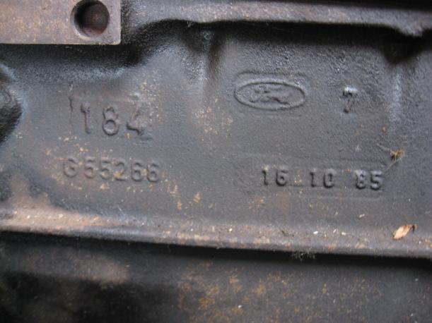 Foto: SCHALTGETRIEBE 4-GANG eines Ford Sierra L