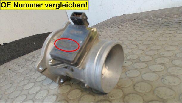 Foto: LUFTMASSENMESSER HITACHI eines Audi A4 1.8 (C)