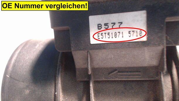 Foto: LUFTMASSENMESSER eines Mazda 626 1.9i