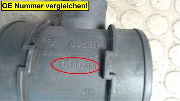 Foto: LUFTMASSENMESSER BOSCH eines Opel Astra 1.7 DTI Caravan