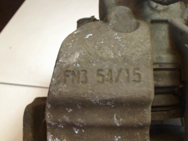 Foto: BREMSSATTEL VORN LINKS eines Alfa Romeo 156 1.6 16V Twin Spark