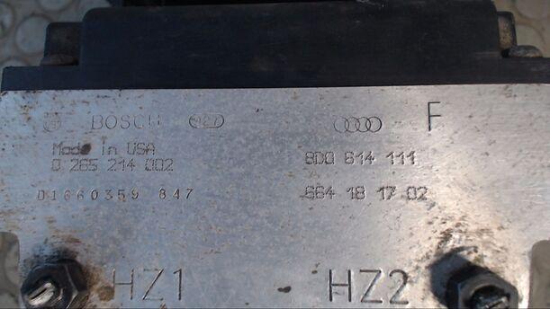 Foto: HAUPTBREMSAGGREGAT ABS eines Audi A4 Avant 2.6