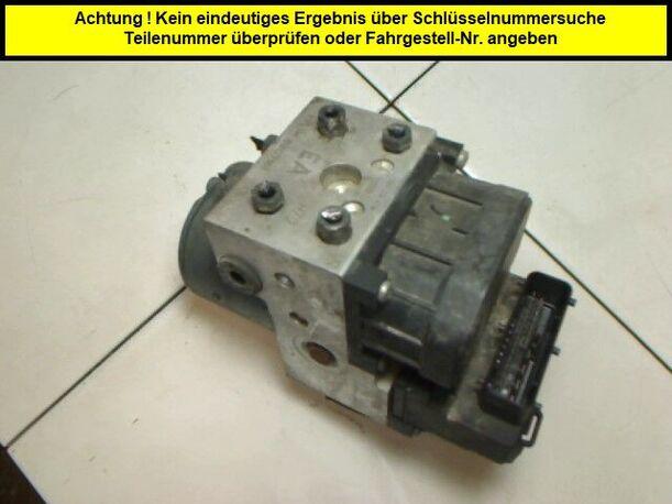 Foto: HAUPTBREMSAGGREGAT ABS eines Opel Meriva 1.6 16V