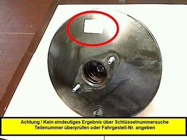 Foto: BREMSKRAFTVERSTÄRKER eines Opel Corsa 1.2 16V