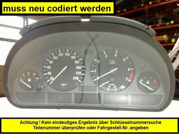 Foto: TACHOEINHEIT eines BMW 520i