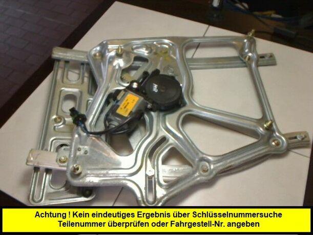 Foto: FENSTERHEBER ELEKTRISCH HINTEN RECHTS eines Opel Astra Cabrio 1.6i