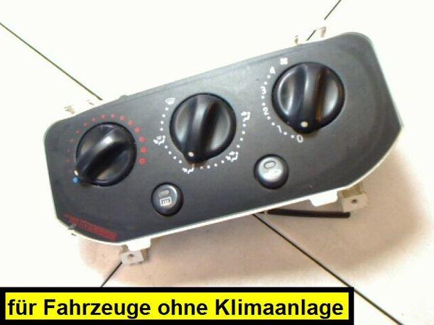 Foto: HEIZUNGSBETÄTIGUNG eines Renault Clio 1.2